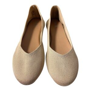 MIA Kids Kandi Knit Flats - Rose Gold - Size 5